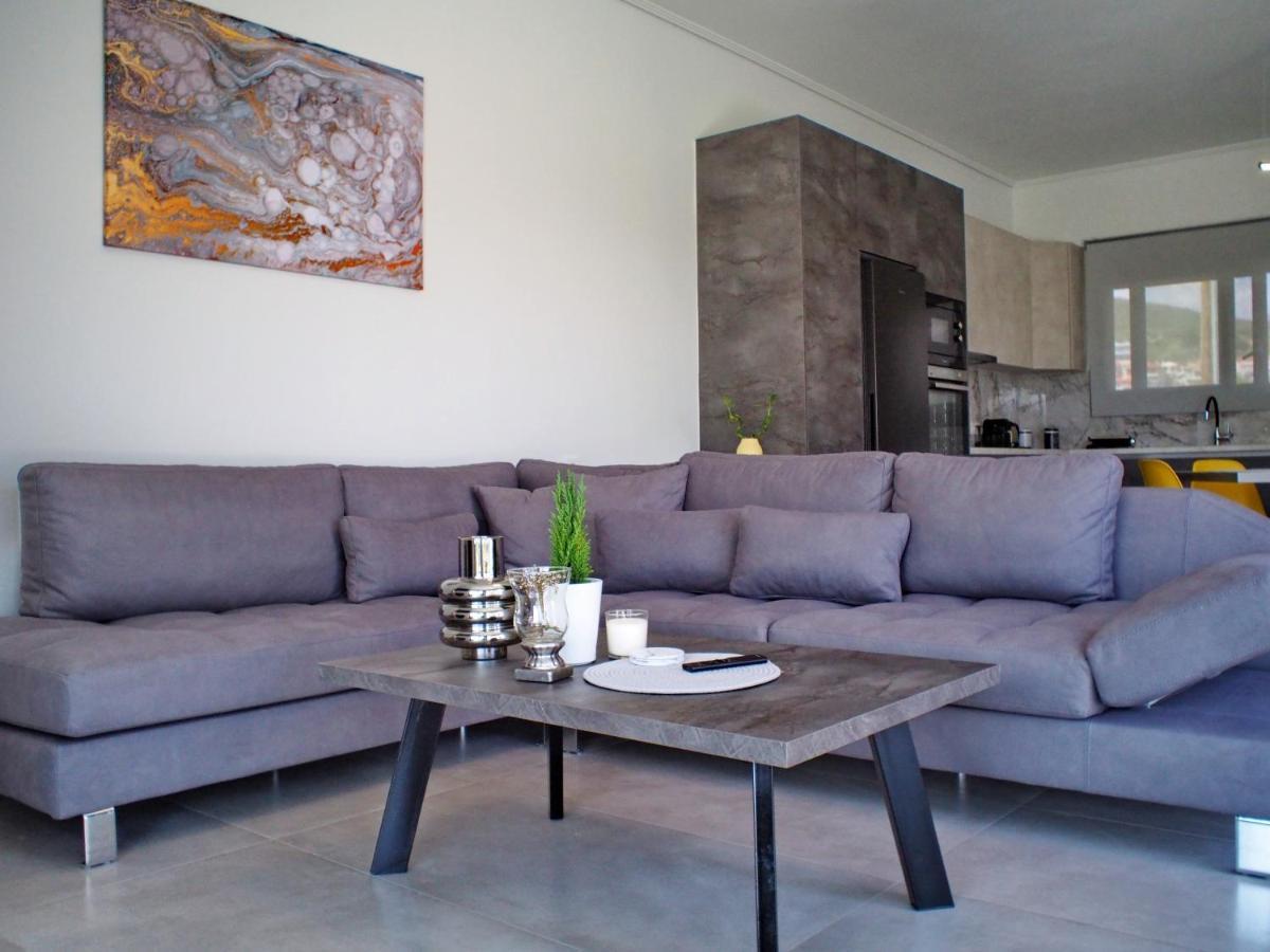 Nostos Luxury Villas With Private Pool In Nafpaktos Eksteriør billede