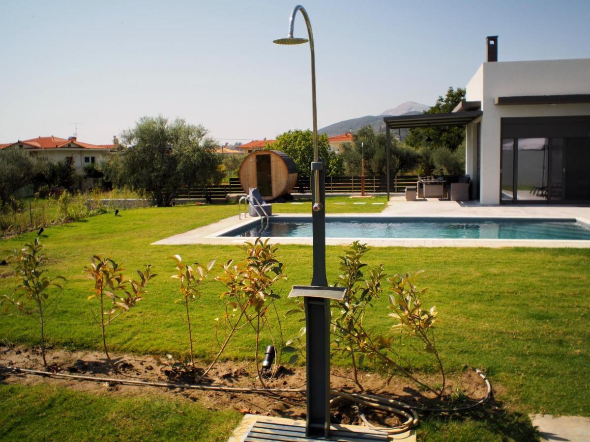 Nostos Luxury Villas With Private Pool In Nafpaktos Eksteriør billede