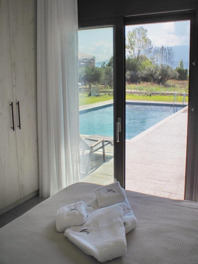 Nostos Luxury Villas With Private Pool In Nafpaktos Eksteriør billede