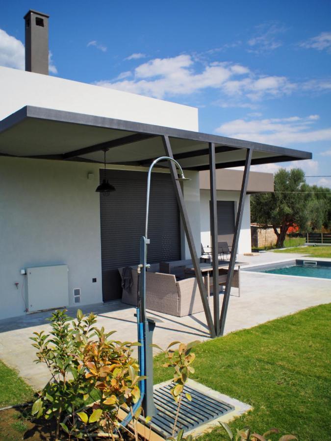 Nostos Luxury Villas With Private Pool In Nafpaktos Eksteriør billede