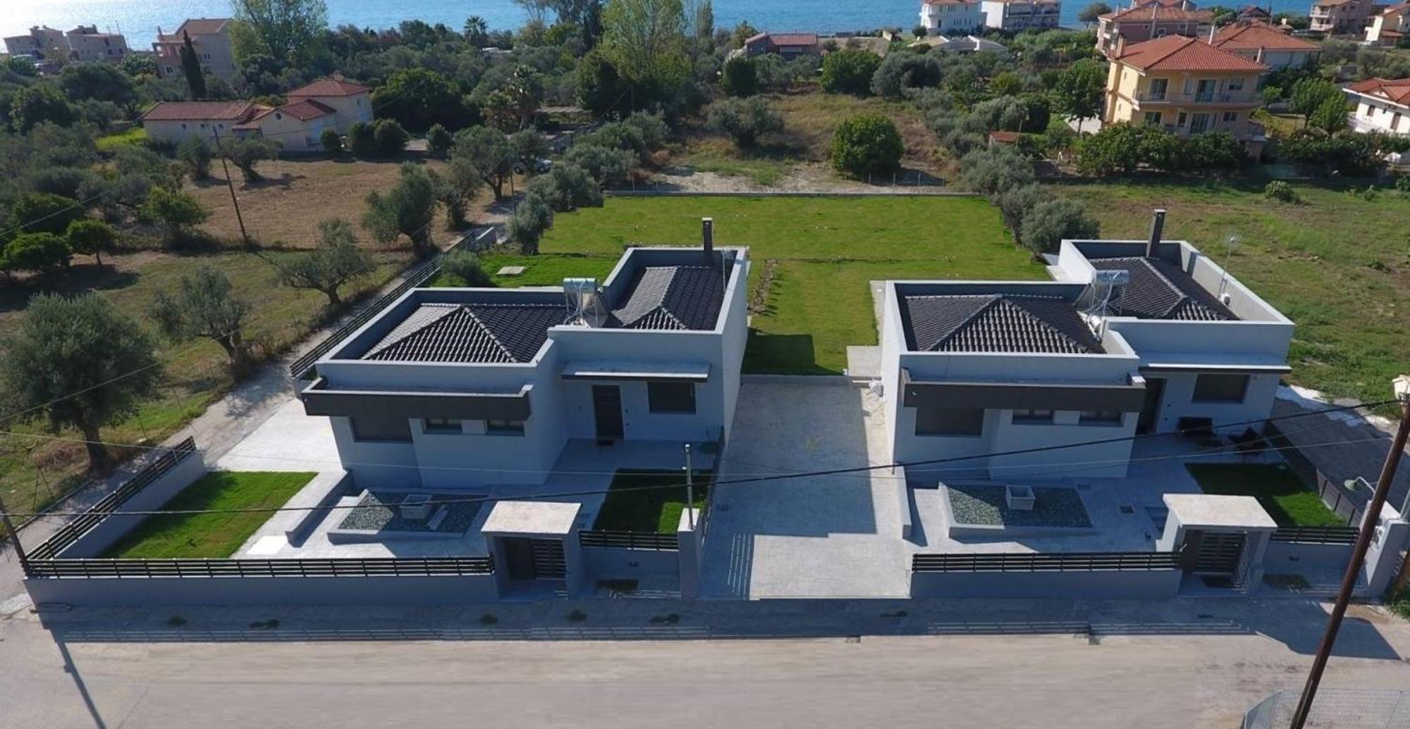 Nostos Luxury Villas With Private Pool In Nafpaktos Eksteriør billede