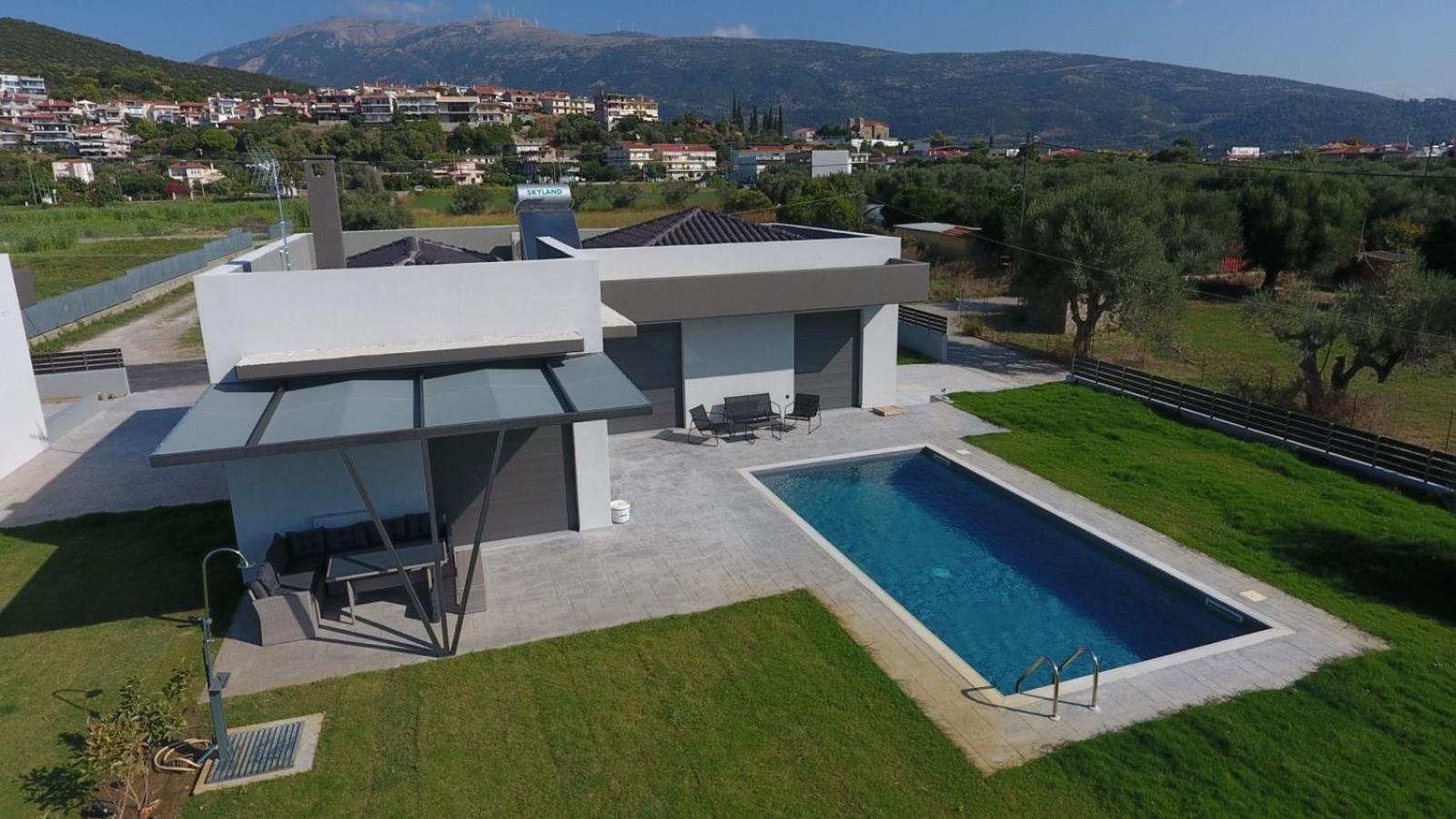 Nostos Luxury Villas With Private Pool In Nafpaktos Eksteriør billede