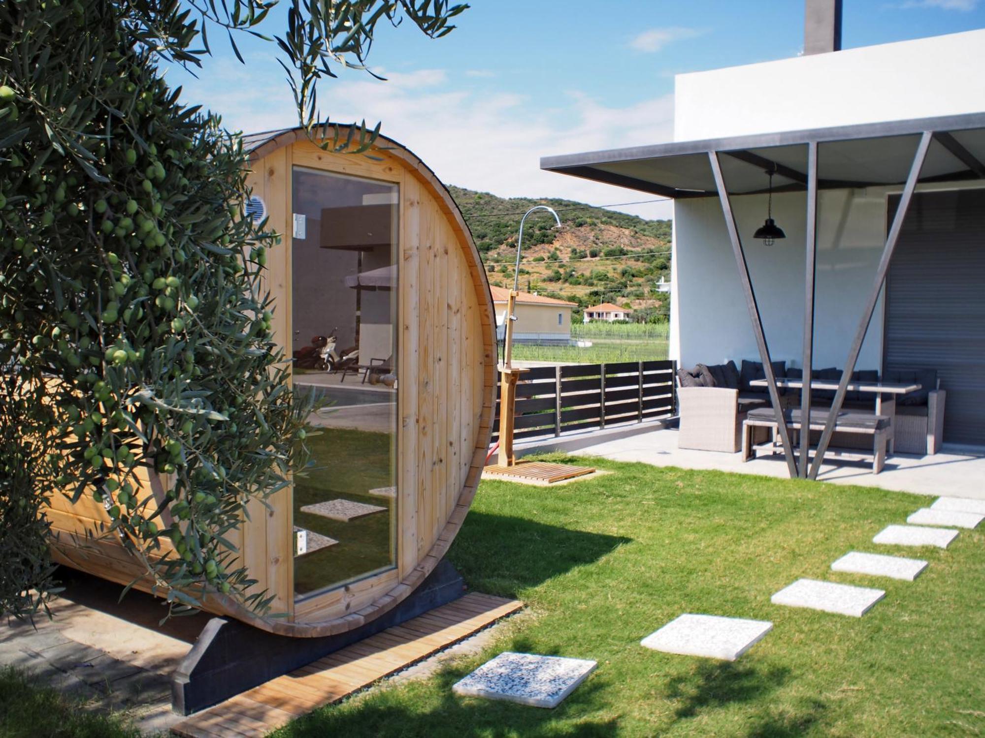 Nostos Luxury Villas With Private Pool In Nafpaktos Eksteriør billede