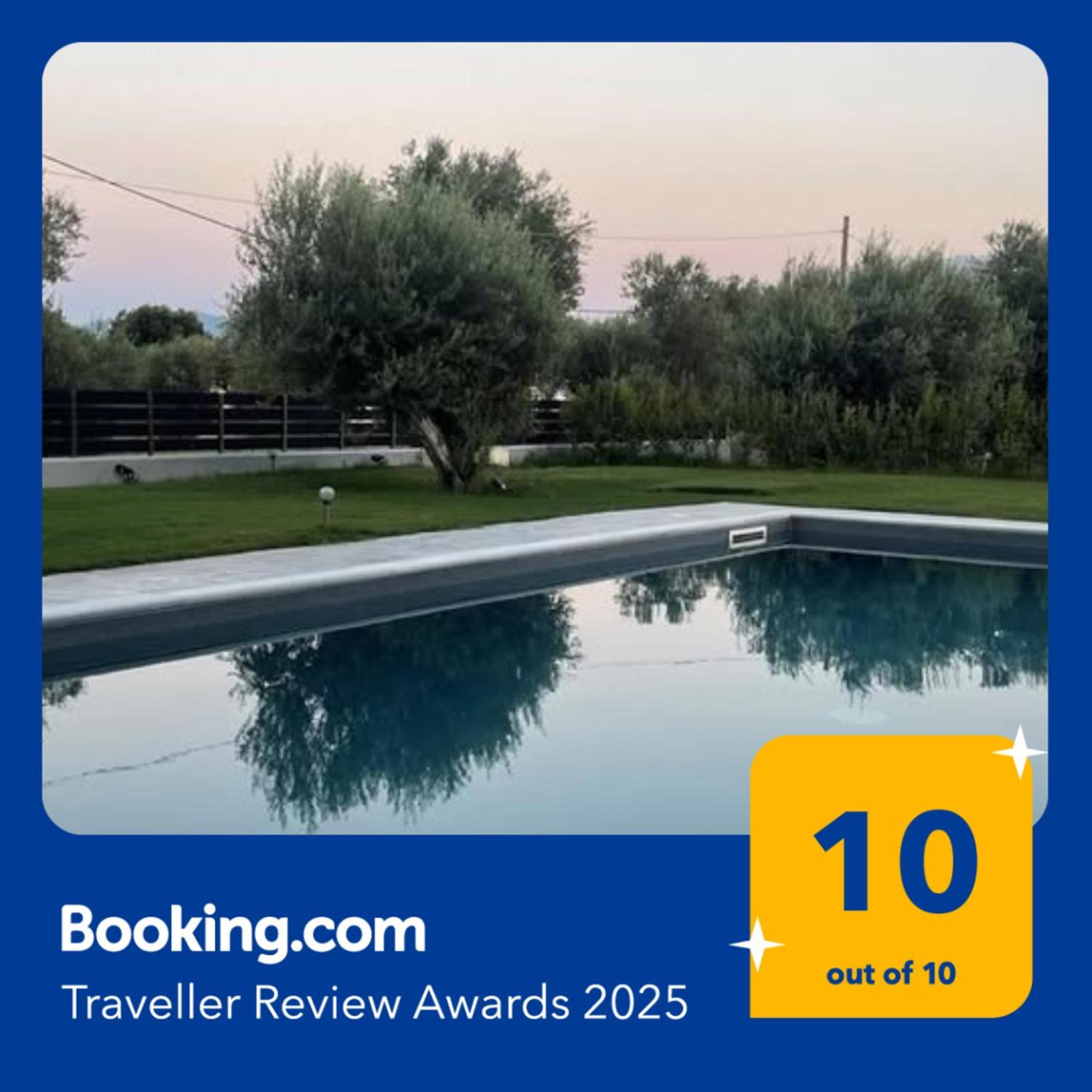 Nostos Luxury Villas With Private Pool In Nafpaktos Eksteriør billede